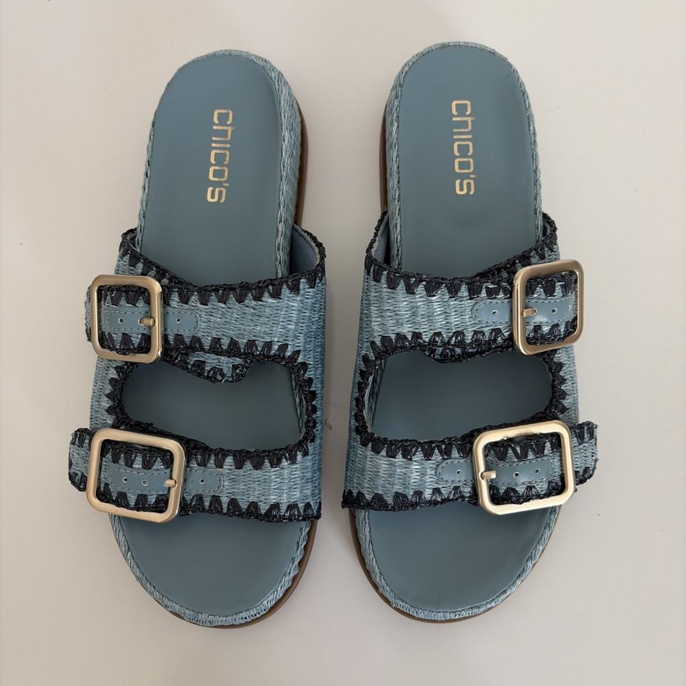 Chico’s Danya Slide In Crystal Springs Size 7.5 - Picture 3 of 10